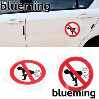 Blueming2 สติกเกอร์ ลายข้อความตลก 12 ซม.*12 ซม. สําหรับติดตกแต่งรถยนต์