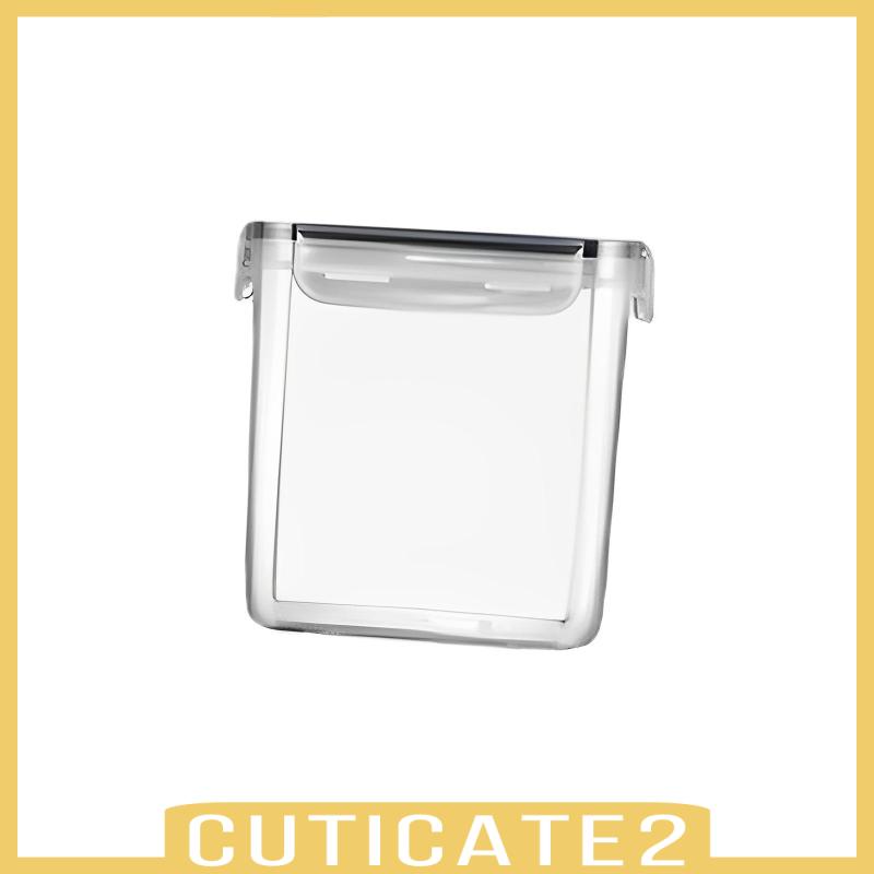 cuticate2-กล่องเก็บอาหาร-แบบใส-วางซ้อนกันได้-สําหรับตู้เย็น-น้ําตาล-ซีเรียลพาสต้า