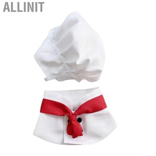 Allinit Pet Chef Clothing  Cute Costume Hat and Cape for