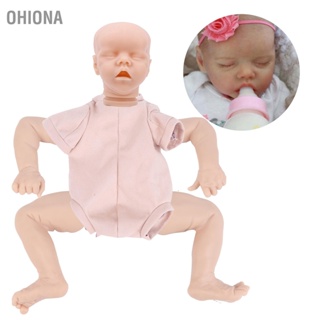 OHIONA Reborn Baby Doll Kits 18inch DIY Making Supplies Lifelike Newborn Dolls