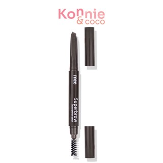 Mee Superbrow Auto Eyebrow Pencil มี ดินสอเขียนคิ้วหัวสามเหลี่ยม กันน้ำ.