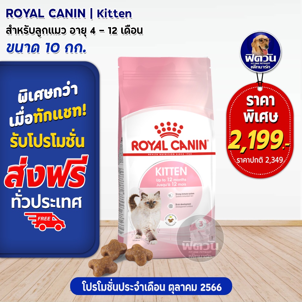 royal-canin-kitten-อาหารลูกแมวอายุ-4-ถึง-12-เดือน-สูตรช่วยเสริมสร้างภูมิต้านทาน-ขนาด-10-กิโลกรัม