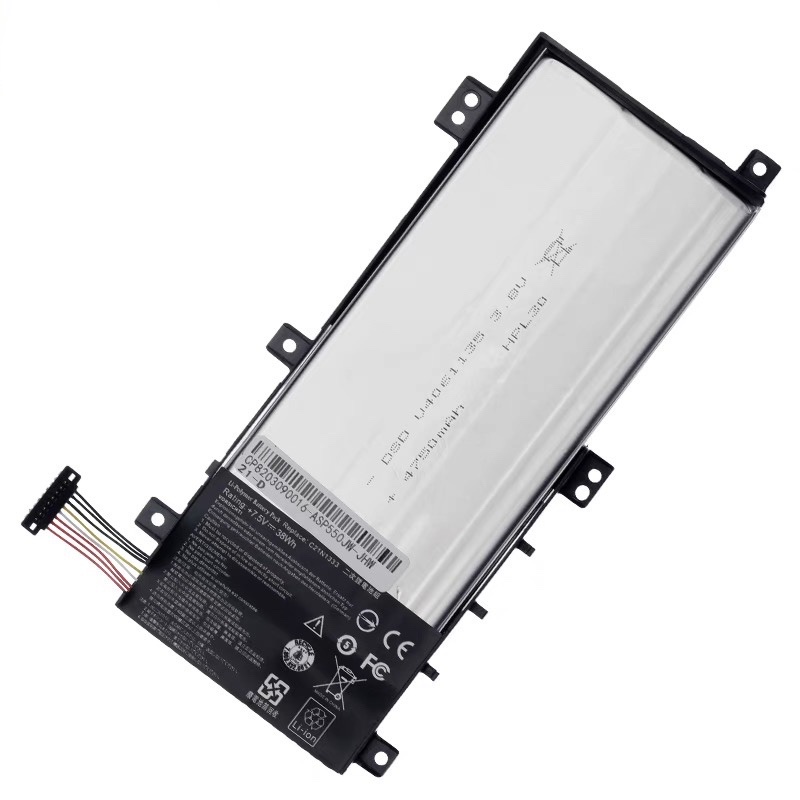 Asus C21N1333 built-in แบตเตอรีโน้ตบุ๊ค R554L TP550LA TP550LD แบตเตอรี ...
