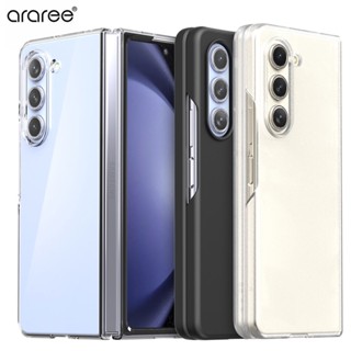 ARAREE Korea Nukin Galaxy Z Fold 5 Fold5 Case Clear Slim Samsung Flip Cover