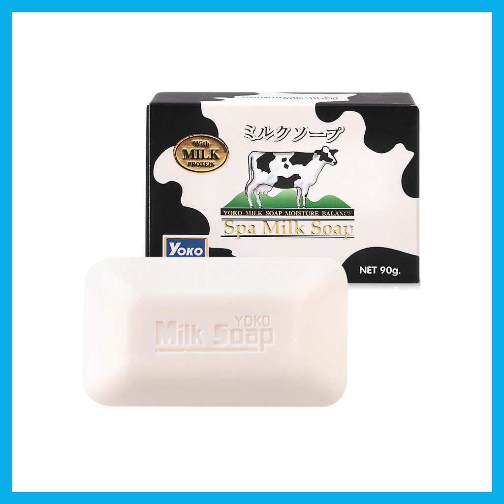 yoko-spa-milk-soap-90g-โยโกะ-สบู่นม-ผิวกระจ่างใส-ไม่แห้งตึง