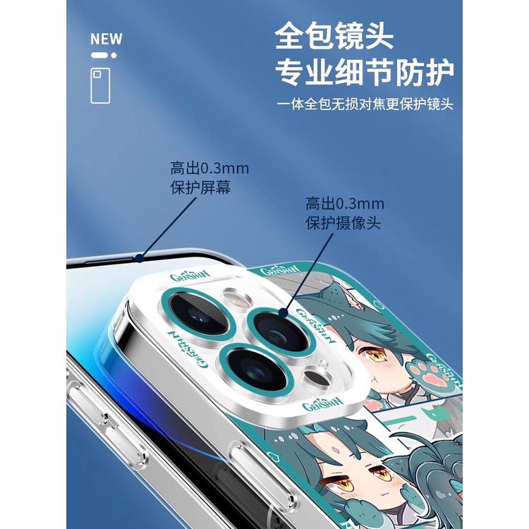 เคสโทรศัพท์มือถือแบบนิ่ม-ใส-ลายเกม-genshin-น่ารัก-สําหรับ-case-xiaomi-11t-12-lite-poco-m5-f5-m4-m3-f4-x3-nfc-f3-redmi-13t-11a-12c-10c-10a-9a-9c-9t-note-12-5g-8-9-9s-10-10s-11s-11-pro