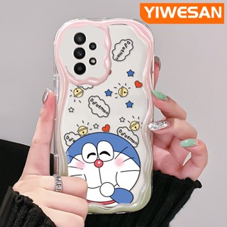 เคสโทรศัพท์มือถือ ซิลิโคนนุ่ม ใส กันกระแทก ลายการ์ตูนโดราเอมอน สําหรับ Samsung galaxy A22 4G A22 5G M22 A21s A23 A24