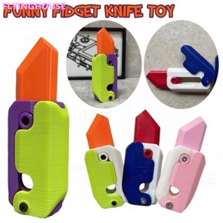 3d Mini Luminous Safe Carrot Stress Relief Push Card Toys