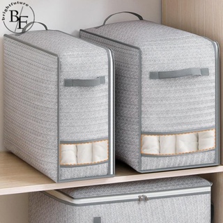 Foldable Quilt Storage Bag Visible Window Home Wardrobe Moisture-Proof Dust-Proof Bag