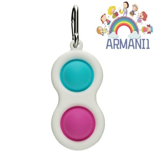 [armani1.th] พวงกุญแจของเล่น Fidget บรรเทาความเครียด ออทิสติก สําหรับโฟกัส (C)