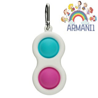 [armani1.th] พวงกุญแจของเล่น Fidget บรรเทาความเครียด ออทิสติก สําหรับโฟกัส (C)