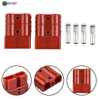 ⭐NEW ⭐Plug 4x Plated Copper Terminals 50A 600V Replacement Auxiliary Batteries