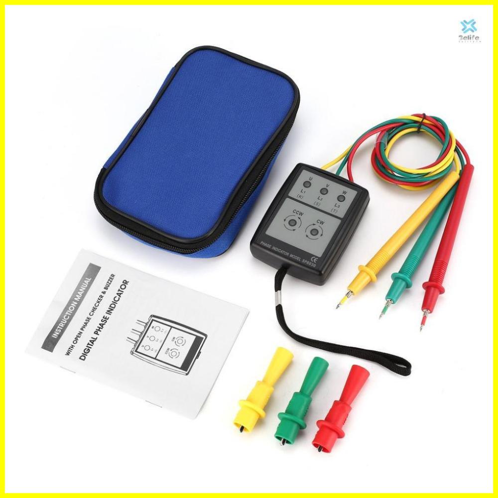 Phase Testing Instrument - 3-Phase Alternating Current Phase Meter ...