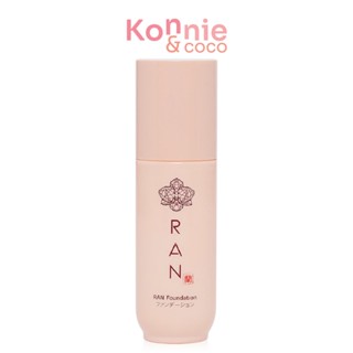 RAN COSMETIC Ultra Stay Flawless Foundation by Pom Vinij #01 Ivory รองพื้นรัน อัลตร้า สเตย์ ฟาวน์เดชั่น.