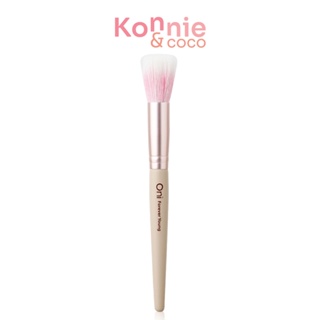 Oni Stippling Blush Brush 1pcs #Sakura Pink แปรงปัดแก้ม สีชมพูซากุระ.