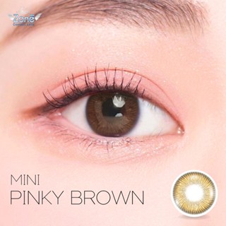 Angel zone คอนแทคเลนส์ รุ่น 14.2 Mini Pinky Brown (รองรับสายตาปกติและสายตาสั้น -0.50 ถึง -10.00)