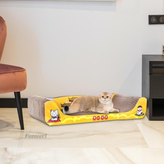 [Fenteer1] แผ่นกระดาษแข็ง ป้องกันรอยขีดข่วน เฟอร์นิเจอร์แมว ขนาดใหญ่ สําหรับแมวในร่ม