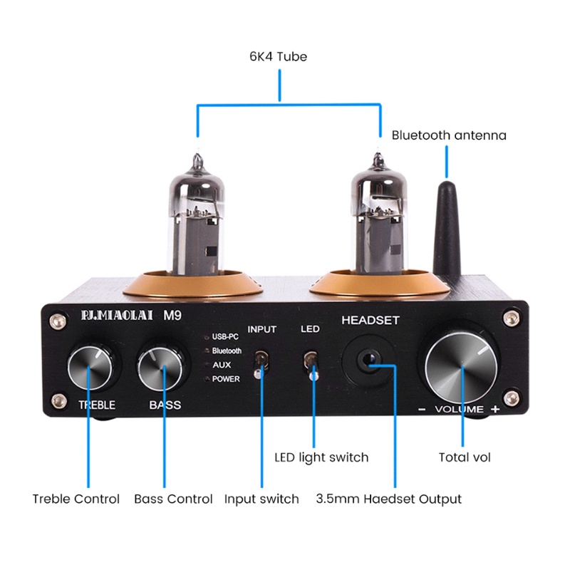 pj-miaolai-m9-bt-5-0-เครื่องขยายเสียง-6k4-rca-usb-pc-aux-ปรับเสียงแหลม-และเบสได้-สําหรับโฮมเธียเตอร์-diy