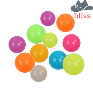 Bliss ลูกบอลเรืองแสง TPR บรรเทาความเครียด สําหรับตกแต่งผนัง