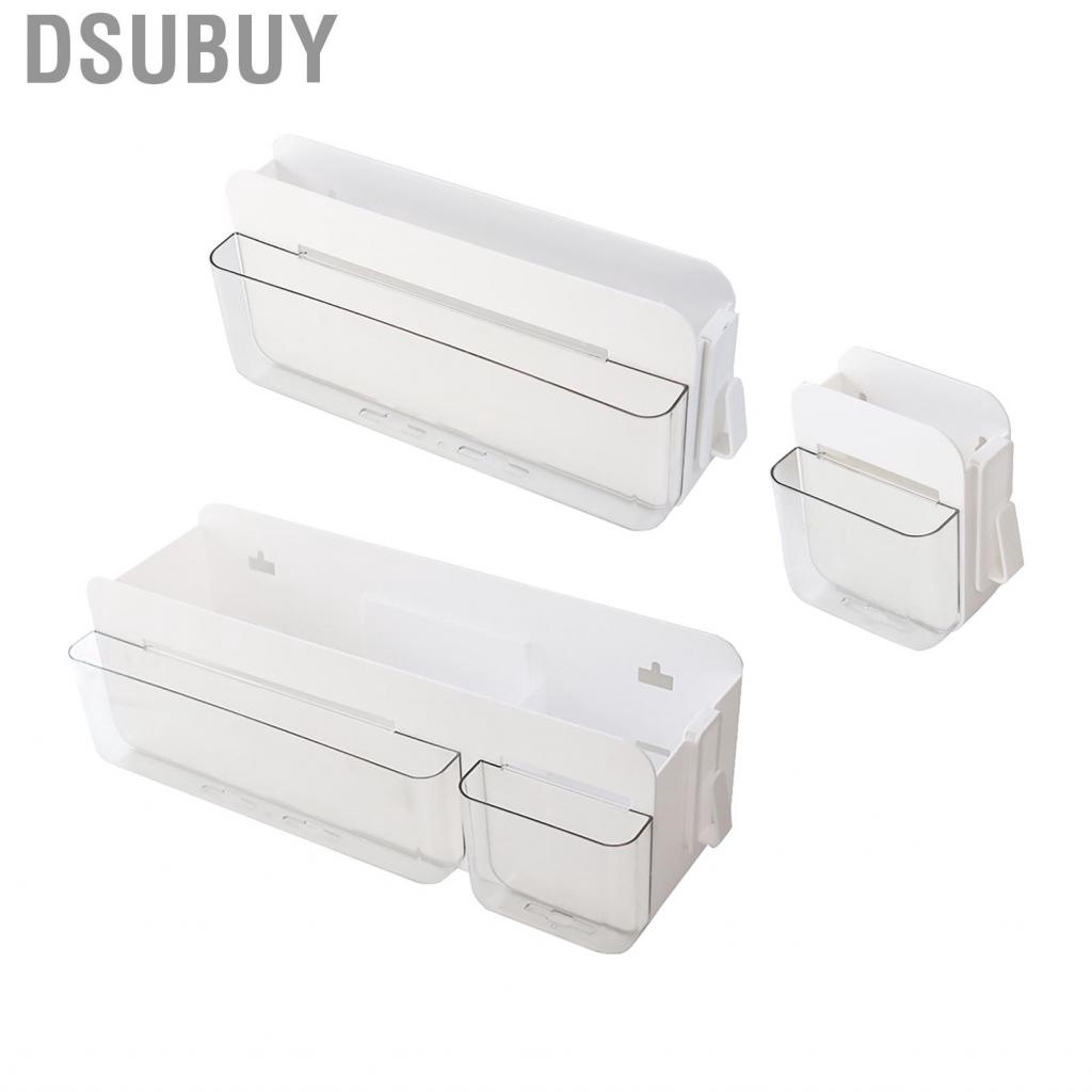 dsubuy-multifunctional-clear-wall-mount-holder-mobile-phone-charging-stationery-cosmetics-storage-rack
