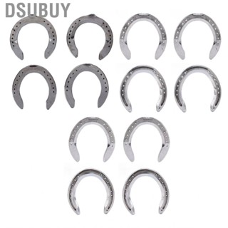 Dsubuy Horseshoes Horse Shoes Sets Reliable  Practical for Outdoor Farm Racecourse