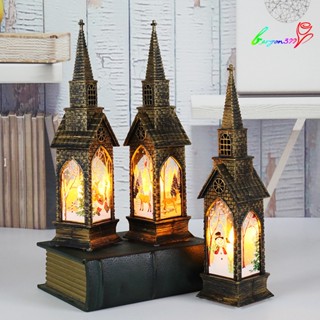 【AG】โคมไฟ Led รูปการ์ตูนคริสต์มาส PVC สะดุดตา สําหรับตกแต่งบ้าน