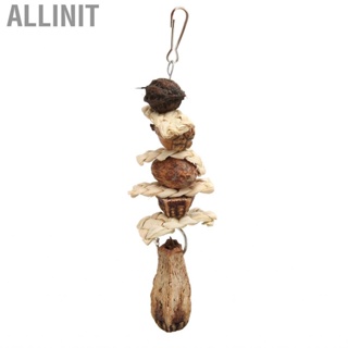 Allinit Chewing Toy  Leaves Bird Bite Handcrafted for Budgies Parakeet