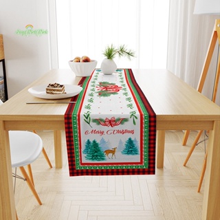 Erck&gt; ผ้าปูโต๊ะ ลาย Merry Christmas สําหรับตกแต่งบ้าน 2023