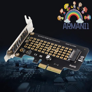 [armani1.th] อะแดปเตอร์การ์ด M.2 PCIe NVMe SSD เป็น PCI-E 3.0 4.0 ความเร็วเต็มรูปแบบ สําหรับ Windows Mac Linux