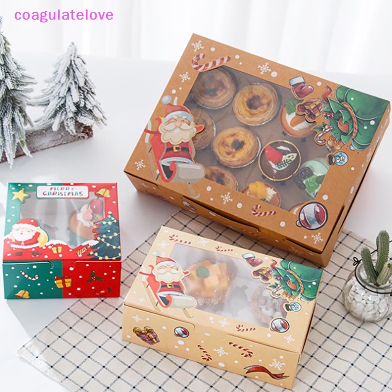 coagulatelove-กล่องคุ้กกี้-ช็อคโกแลต-บิสกิต-คุกกี้-พร้อมหน้าต่าง-ห่อของขวัญคริสต์มาส-ปาร์ตี้ปีใหม่-ขายดี