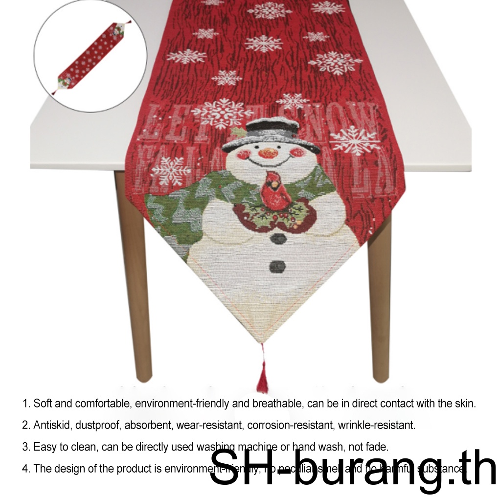 buran-ผ้าปูโต๊ะ-ลายเกล็ดหิมะ-สําหรับตกแต่งบ้าน-ร้านอาหาร-กลางแจ้ง