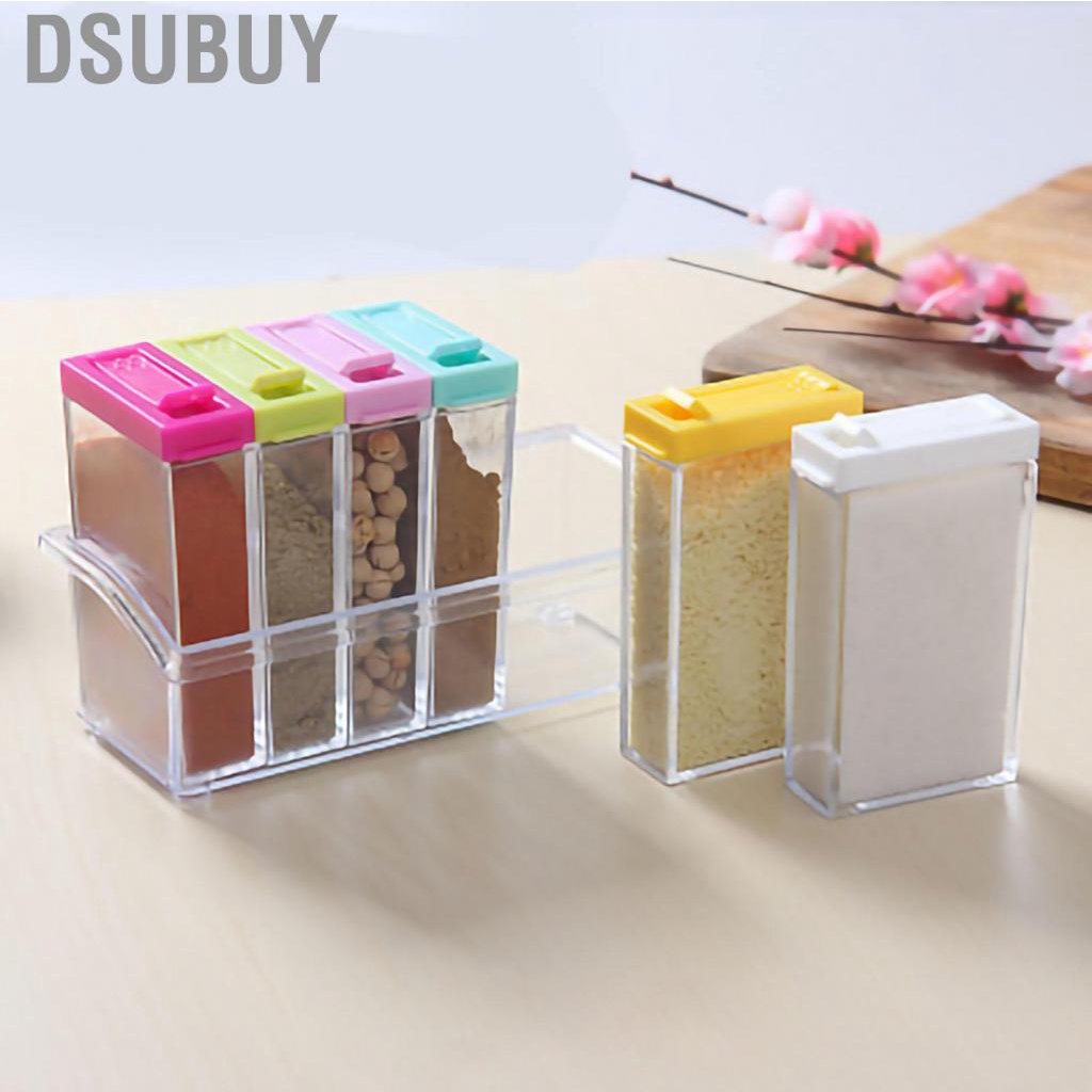 dsubuy-kitchen-spice-pots-shaker-seasoning-box-condiment-jars-storage-tray-organizer-for-salt-sugar-pepper-star-anise-cumin