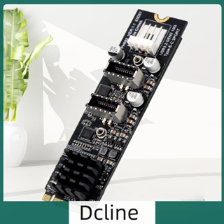 [Dcline.th] อะแดปเตอร์การ์ดวงจร M.2 MKEY PCI-E เป็น USB 3.0 PCI Express ทนต่อการสึกหรอ