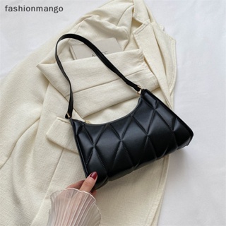 [fashionmango] กระเป๋าสะพายไหล่ กระเป๋าถือ หนัง PU ลายสก๊อต สําหรับสตรี