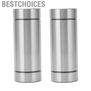 Bestchoices Cylinder Linear Bearings Low Noise Long Life Span High Accuracy 2Pcs Ball