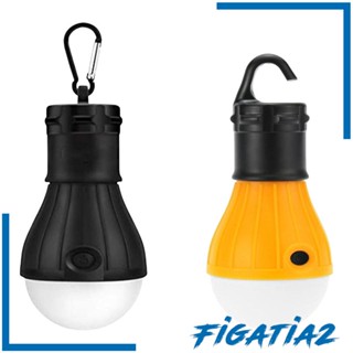 [Figatia2] ไฟฉายฉุกเฉิน LED แบบพกพา สําหรับตั้งแคมป์กลางแจ้ง