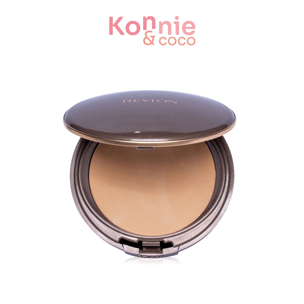 revlon-new-complexion-2-way-foundation-comp-12g-medium-beige-แป้งผสมรองพื้นสูตรควบคุมความมัน