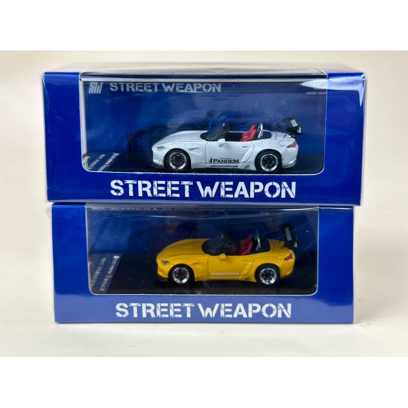 MÔ HÌNH 1:64 STREET WEAPON - Mazda MX5 Pandem Rocket Bunny Metallic Red