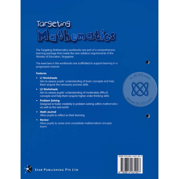 bundanjai-หนังสือภาษา-targeting-mathematics-2b-part-2-workbook-p