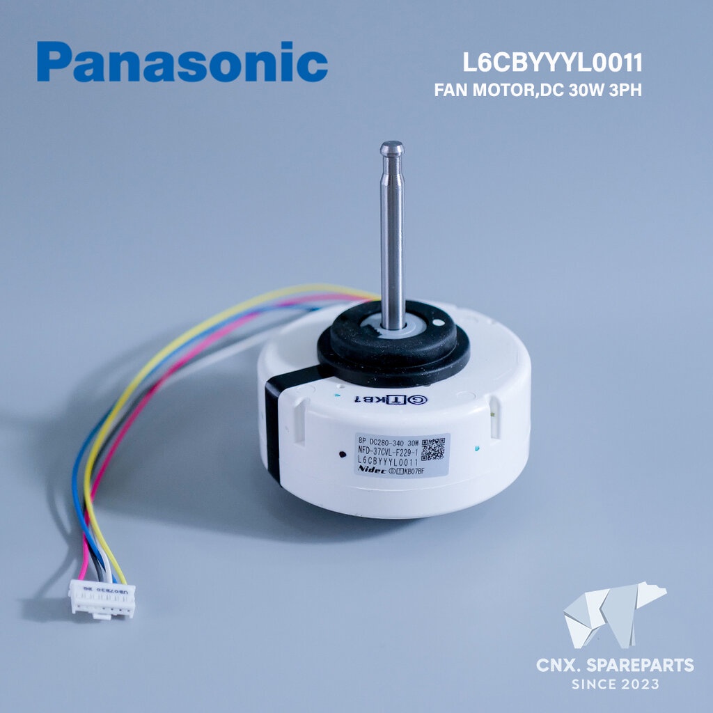 L6CBYYYL0011 (ARW61G8P30AC) มอเตอร์แอร์ Panasonic มอเตอร์คอยล์เย็น ...