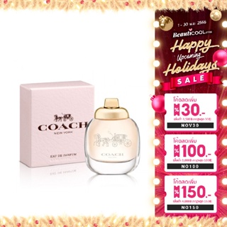 Coach New York Eau De Parfum 4.5ml ตัวแทนสาวอเมริกัน ทันสมัย,