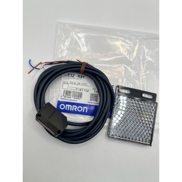 E3Z-R81 Photo Sensor แถมแผ่นสะท้อน ระยะจับ 4เมตร ออกบิลได้ | Shopee ...