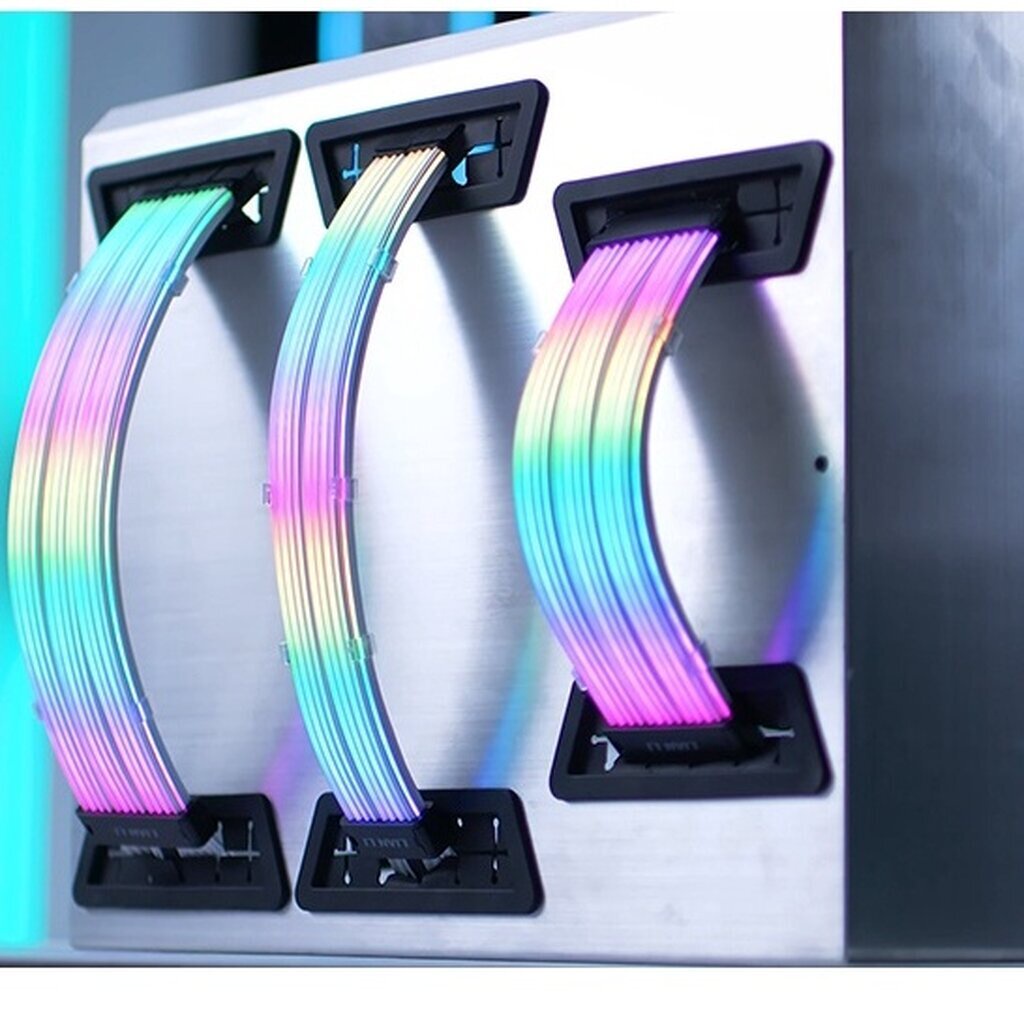 สาย RGB Lian Li Strimer Plus V2 ARGB 24Pin&8Pin Extension Cables 