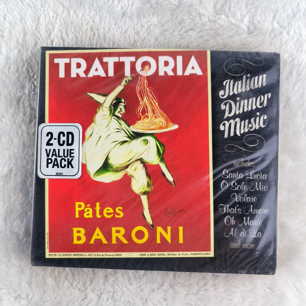 แผ่น CD เพลง Trattoria Pates Baroni Z026 Italian Dinner T0107 ของแท้