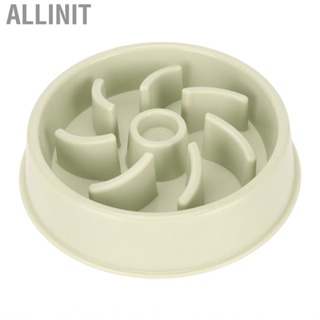 Allinit Dog Slow  Bowl Prevent Choking Promote Digestion Pet Eating for Indoor