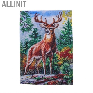 Allinit Garden Flag Double Stitching Deer for Lawn Home