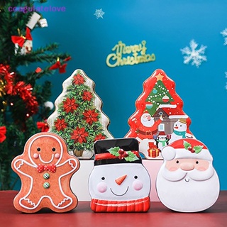 Coagulatelove กล่องขนม ขนมปังขิง ของขวัญคริสต์มาส สําหรับตกแต่งบ้าน เทศกาลคริสต์มาส [ขายดี]