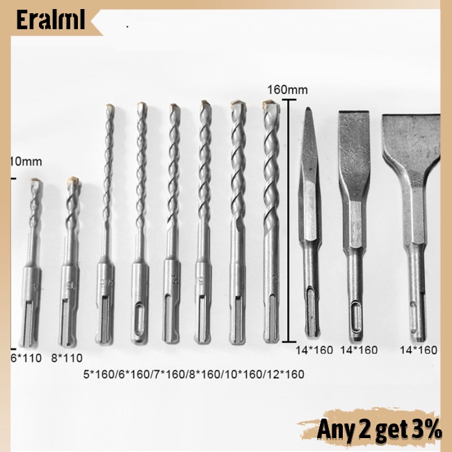 ชุดดอกสว่านไฟฟ้า-โลหะผสมสิ่ว-สําหรับคอนกรีต