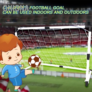 OHIONA 2pcs / Set Portable Indoor Outdoor Sports Children Soccer Goal Football Net Game Toy