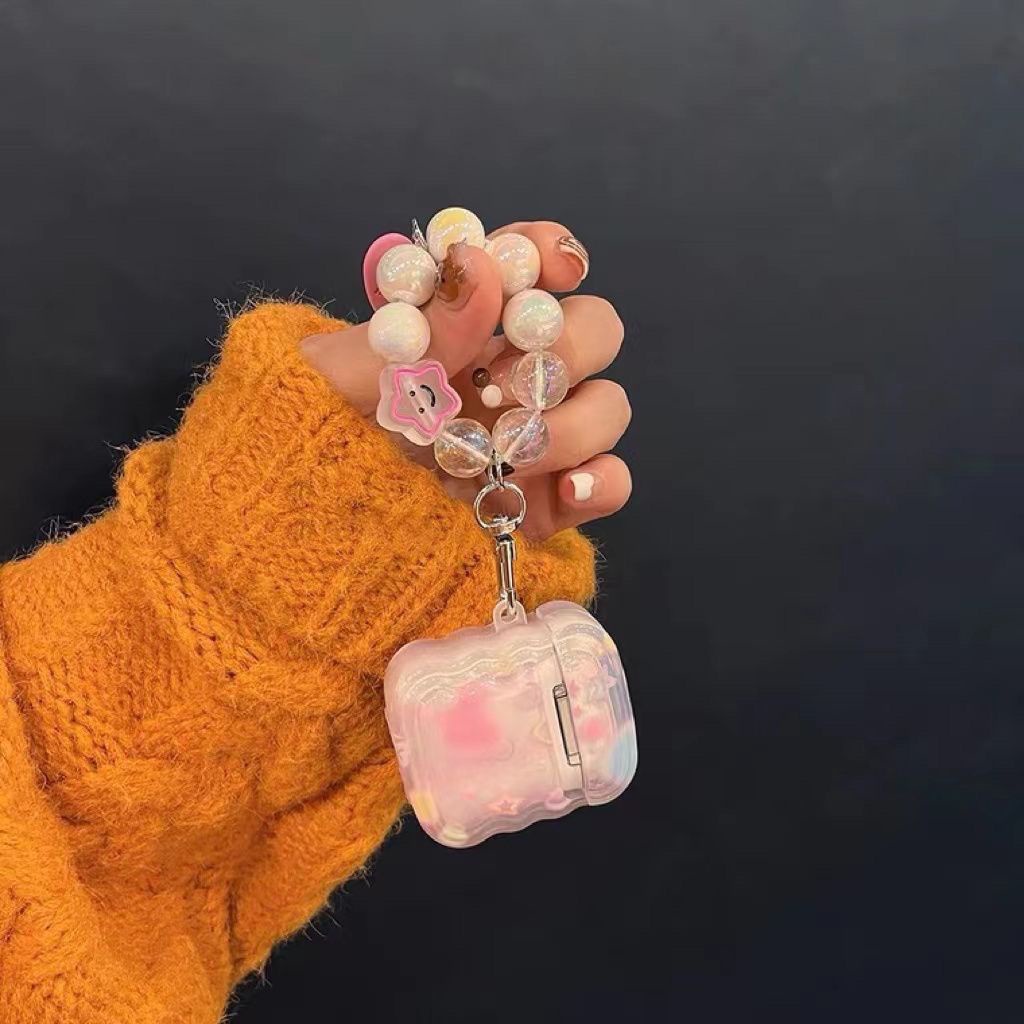 เคสป้องกันหูฟังบลูทูธ-แบบนิ่ม-ลายดาว-สําหรับ-apple-airpods-1-2-pro3-pro2